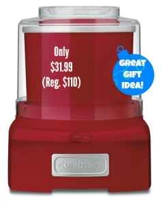 frozen yogurt-ice cream & sorbet maker, cuisinart frozen yogurt-ice cream & sorbet maker, amazon ice cream maker, cuisinart ice cream maker, frozen yogurt maker, amazon deals, gift ideas