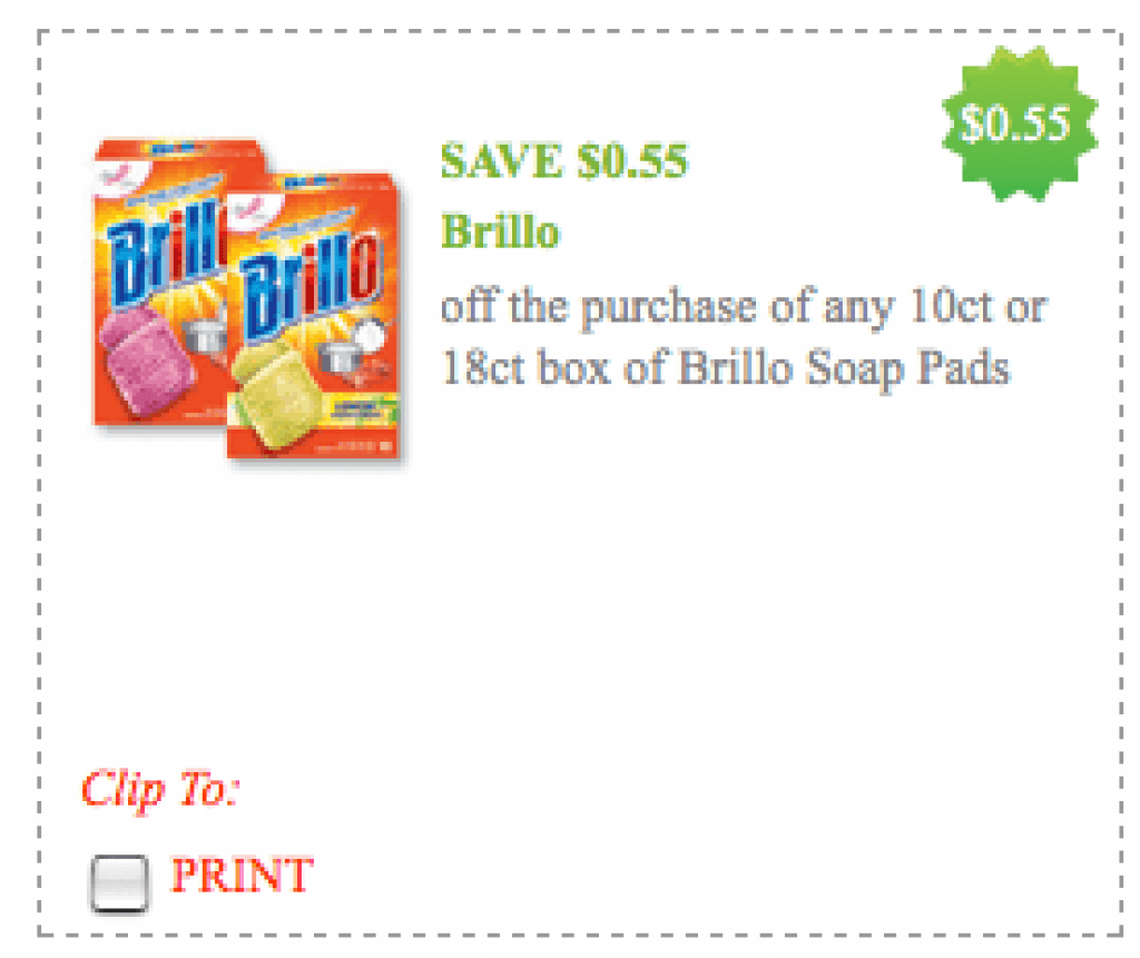 New RedPlum Printable Coupons Brillo, M&Ms, Brawny & More