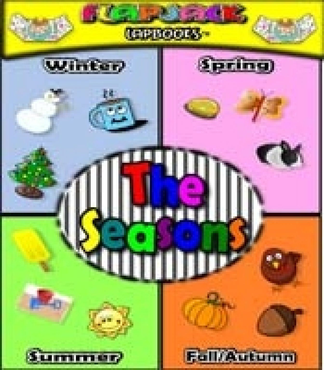 Free Seasons of the Year Lapbook