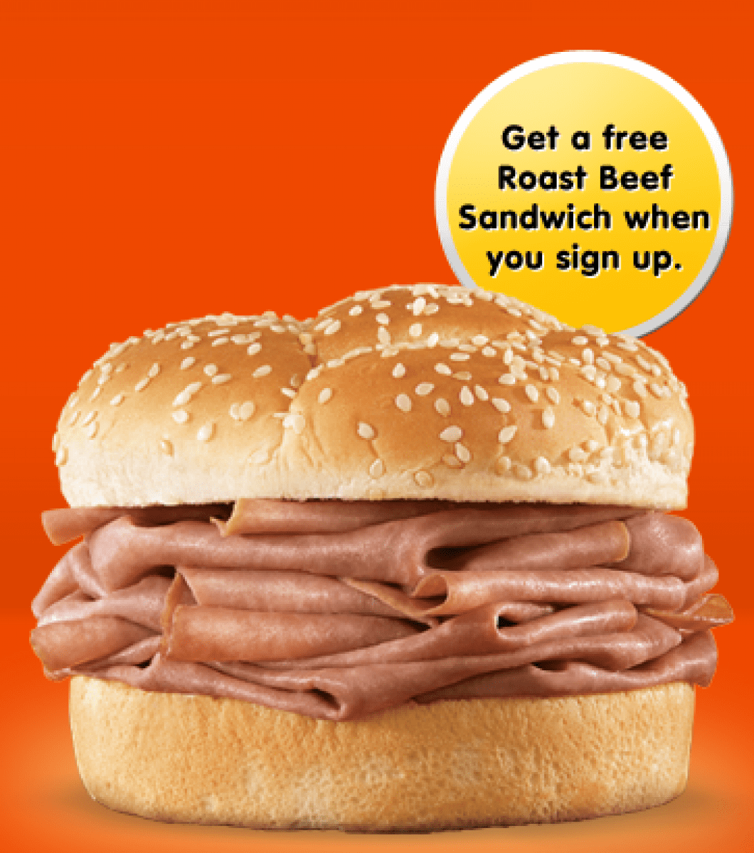 Free Arby's Roast Beef Sandwich