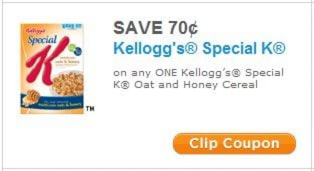 8 in New Kellogg's Coupons