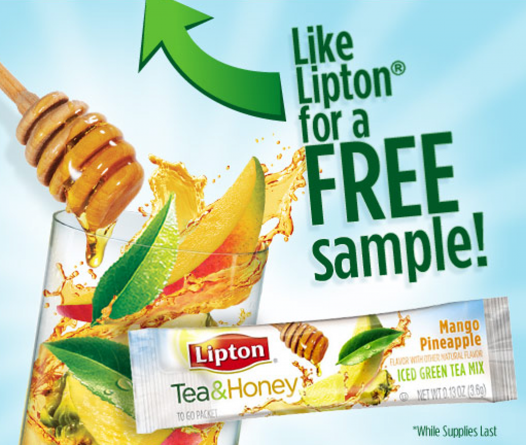 FREE Sample of Lipton Tea Mix!