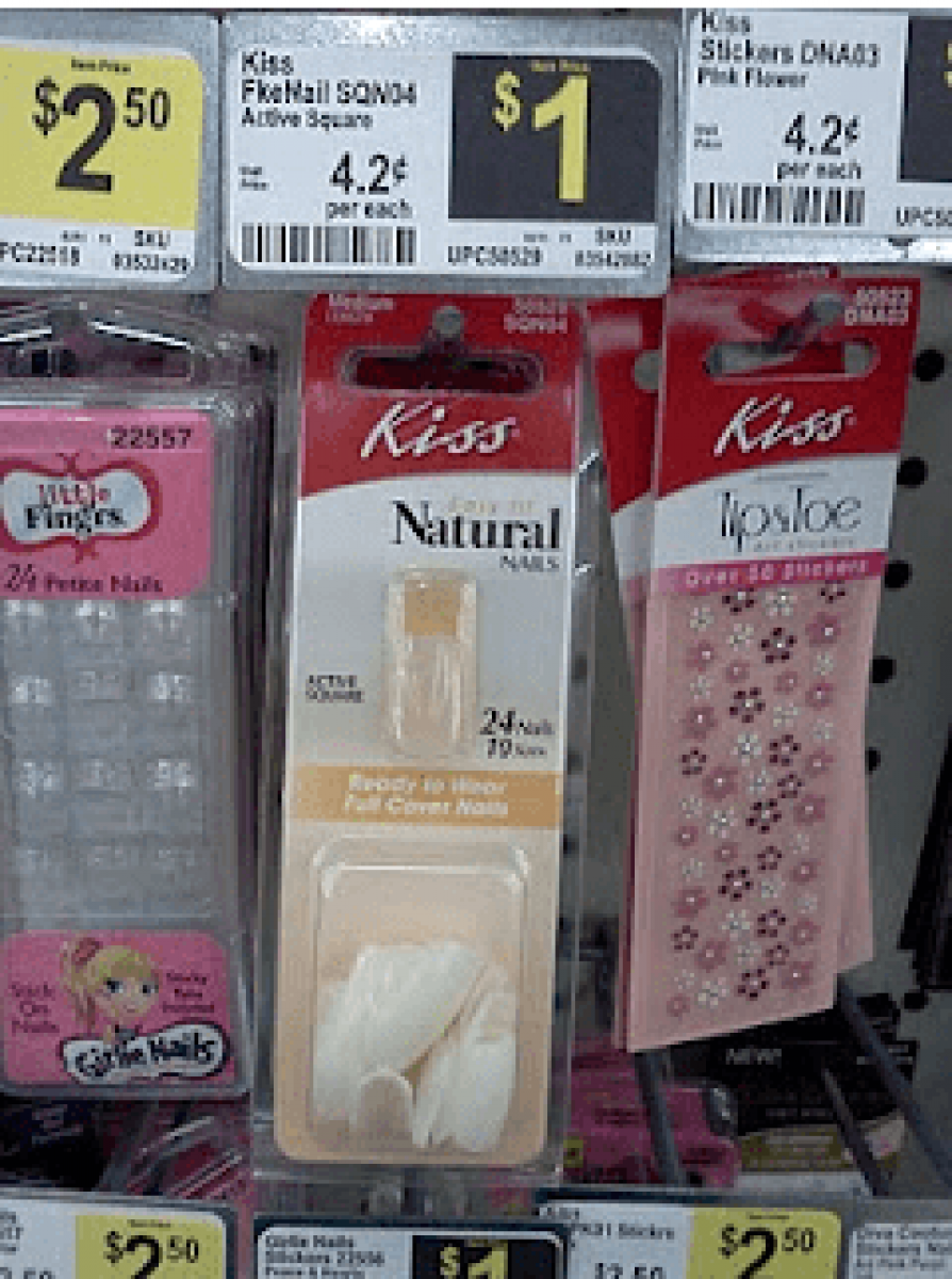 FREE Kiss Artificial Nails at Dollar General!!!