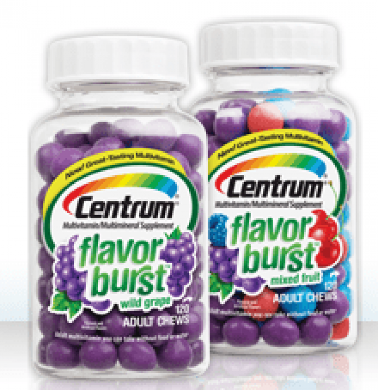 Centrum Flavor Burst Adult Chewable Vitamin Coupons= Just $3.19 at Target