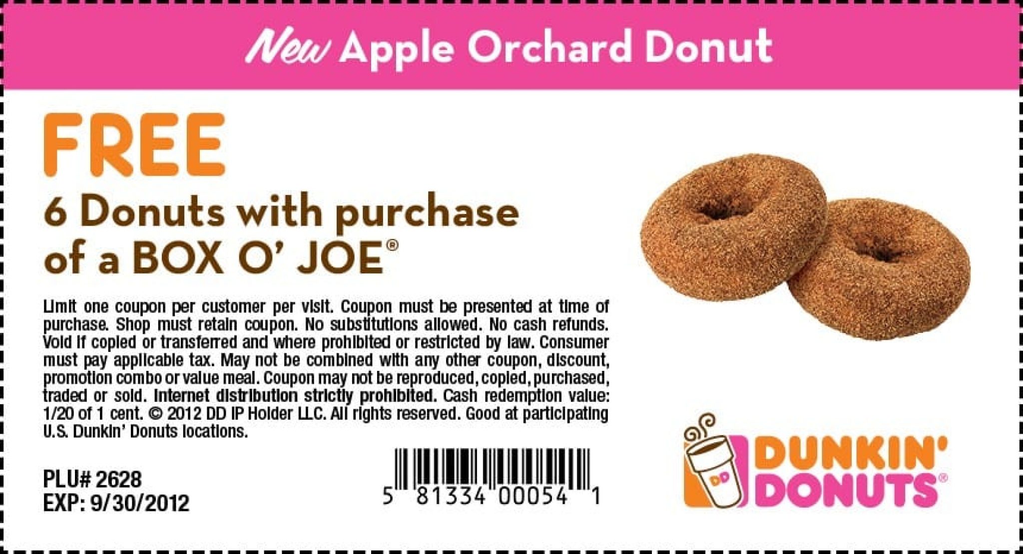 Dunkin Donuts Printable Coupons