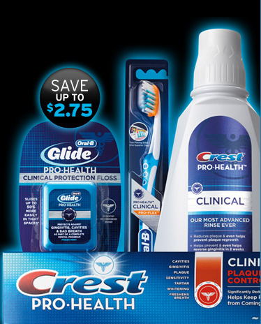 Crest and Oral B Coupons From P&G!