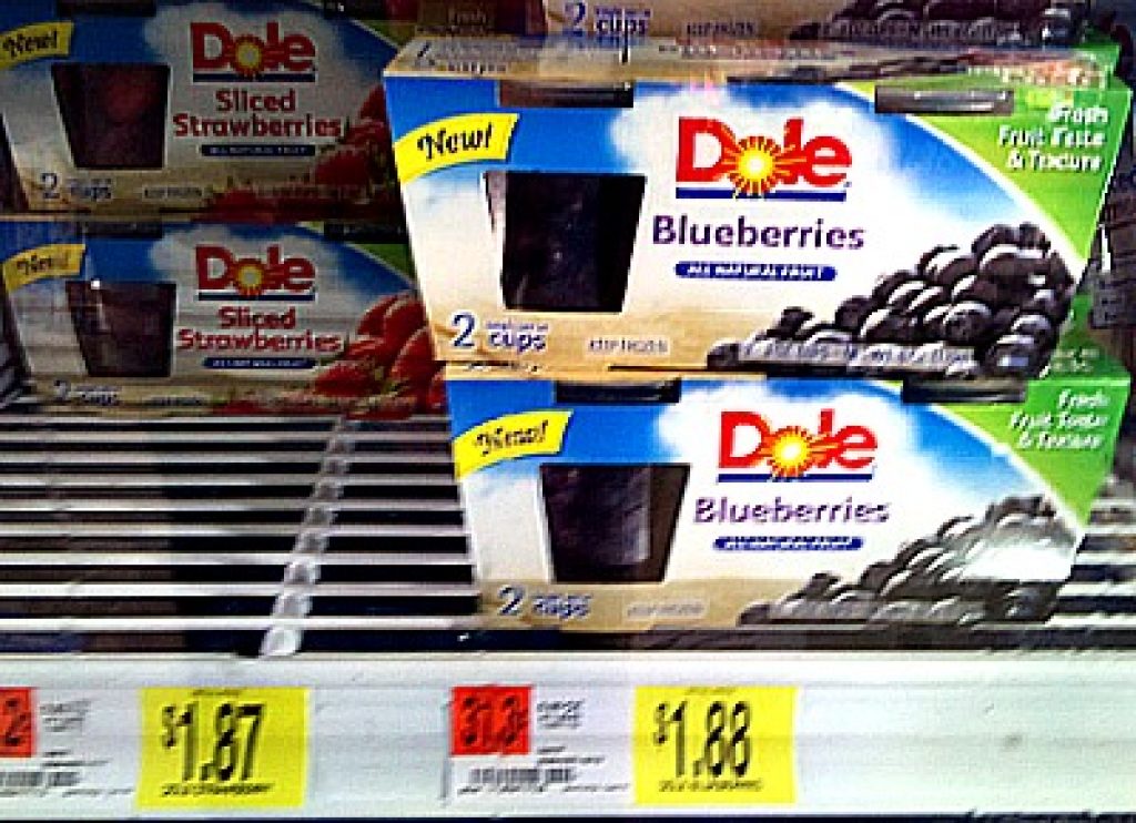Dole Frozen Fruit Cups 75¢ Off Coupon