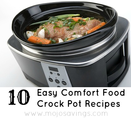 10 Easy Comfort Food Crock Pot Recipes