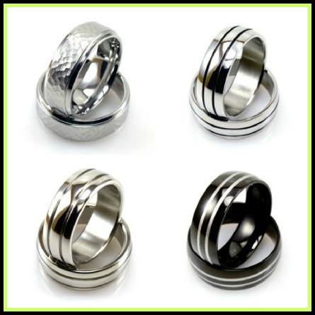 Men's Stainless Steel Rings only $5.99 shipped!