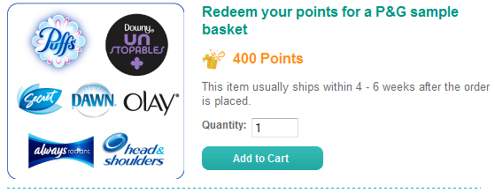 *HOT* P&G Sampler Box for 400 Pampers Gifts To Grow Points ...