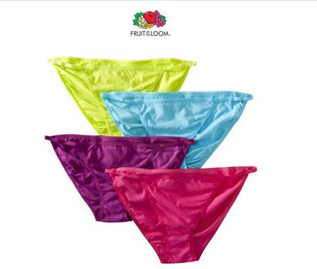 Fruit of the Loom 12 Pack Bikinis Just $12.99 + FREE Shipping!