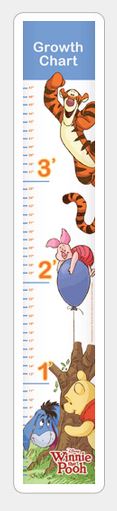 Free Winnie the Pooh Printables & Growth Chart - Mojosavings.com