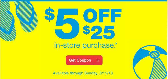 CVS $5 off Coupon (Check Email)