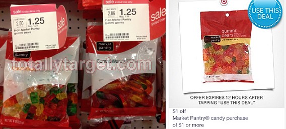 Market Pantry Gummi Bears Bags Just 23¢ at Target! - Mojosavings.com