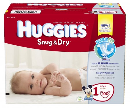 Huggies Snug & Dry Diapers as low as $0.12 per diaper shipped!