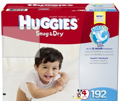 $10 off Case of Diapers at Diapers.com-Huggies only 10¢ per diaper!