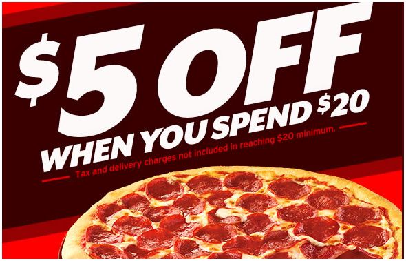 Save $5 off of a $20 Order from Pizza Hut! - Mojosavings.com