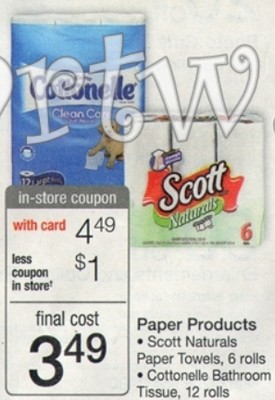 Scott Naturals Papers Towels Only $.42 at Walgreens!