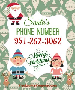 FREE Santa Claus Phone Number - Mojosavings.com