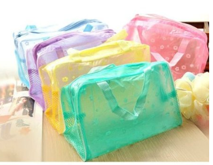 Pastel Colored Makeup Storage Bags Just $0.96 Shipped!