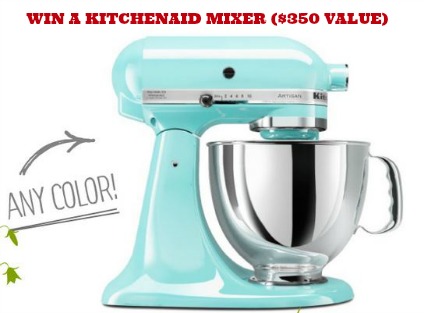 KitchenAid Mixer Giveaway ($350 Value!)