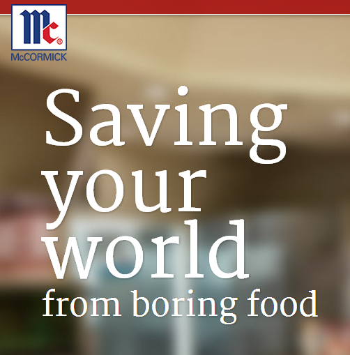 Get Paid McCormick Consumer Taste Tester!