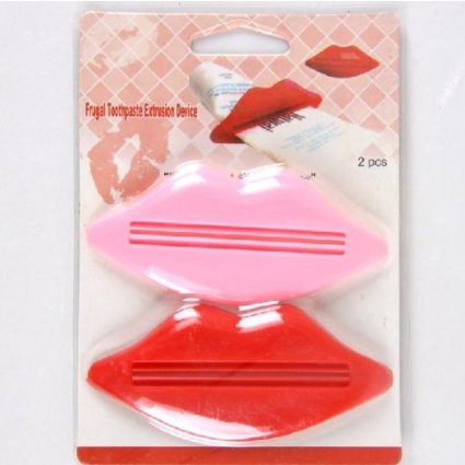 2 Pack Lip Shaped Toothpaste Squeezers Only $0.55 Shipped!