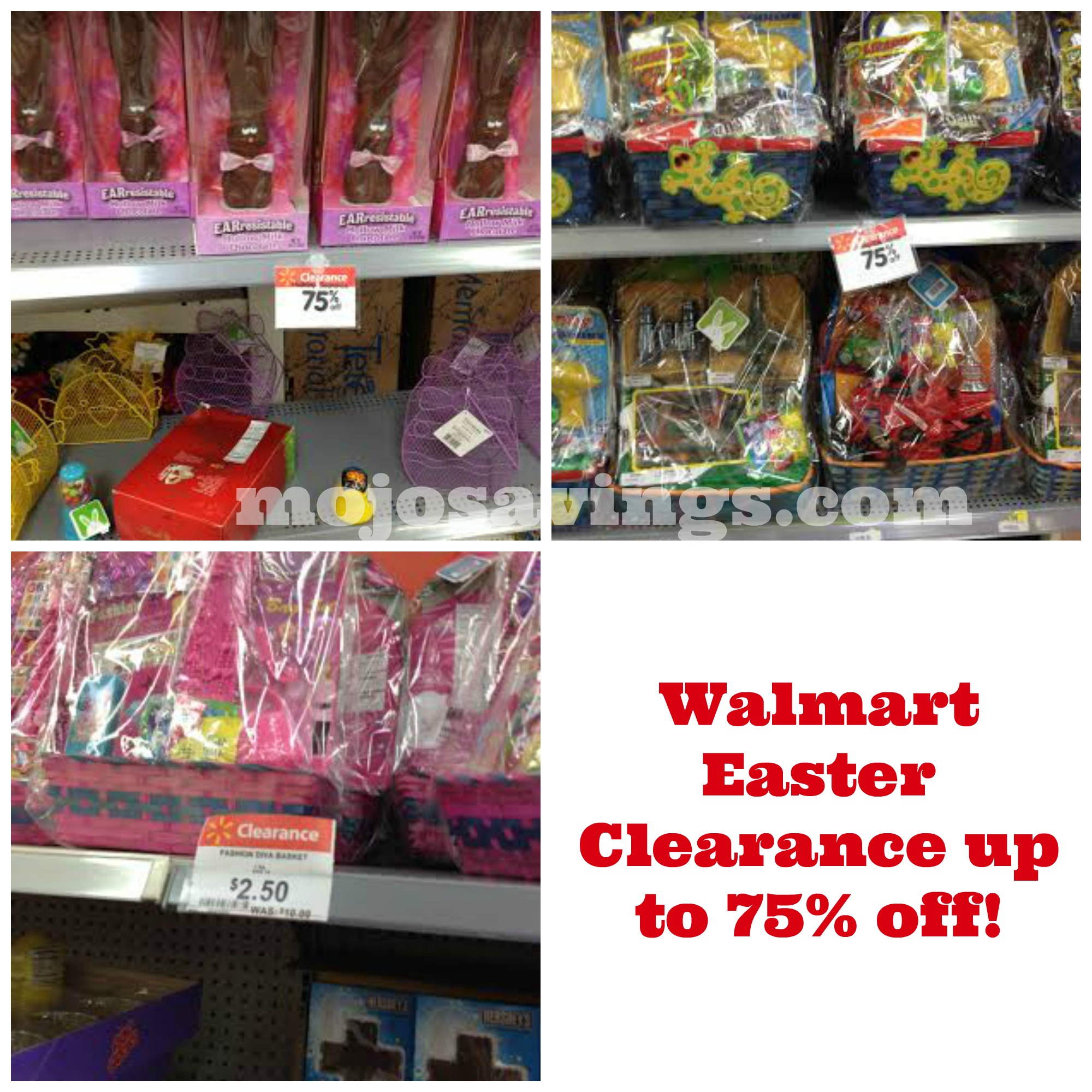 Walmart Easter Clearance 75 off!