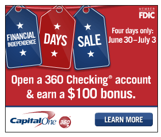 Earn up to $176 with Capital One 360! - Mojosavings.com