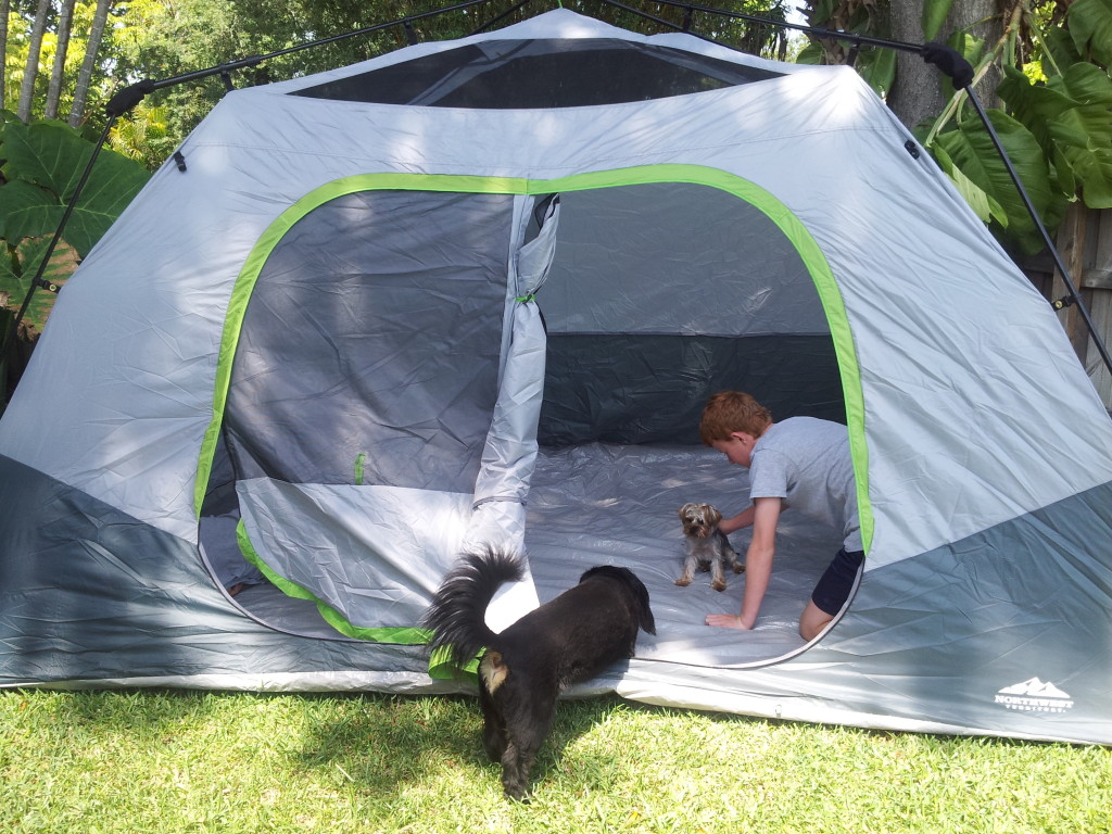 Northwest Territory Instant Cabin Tent from Kmart! - Mojosavings.com