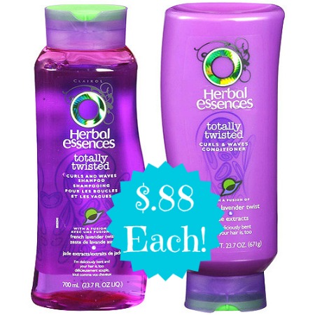 Herbal Essences Shampoo and Conditioner Only $.88 Each at Walgreens!