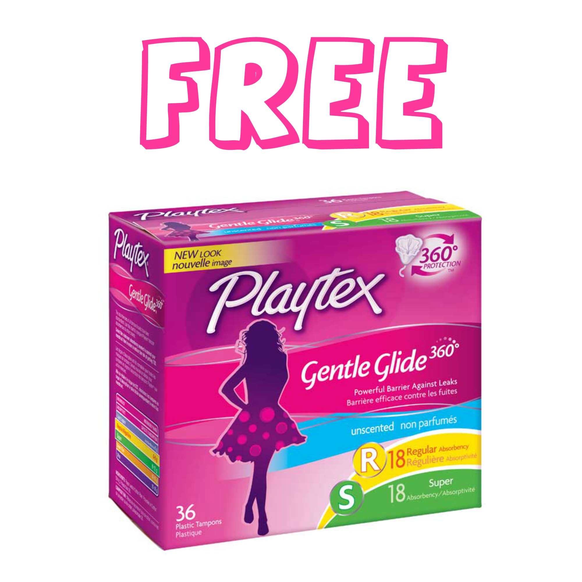 FREE Playtex Tampons at Dollar Tree!