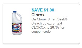 Clorox Smart Seek Bleach only $1 at Family Dollar