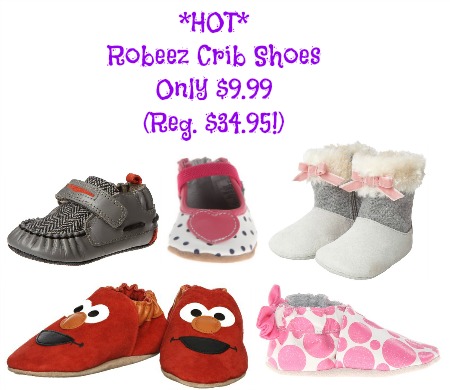 HOT! Baby Robeez Crib Shoes Only $9.99 (Reg. $34.95!)