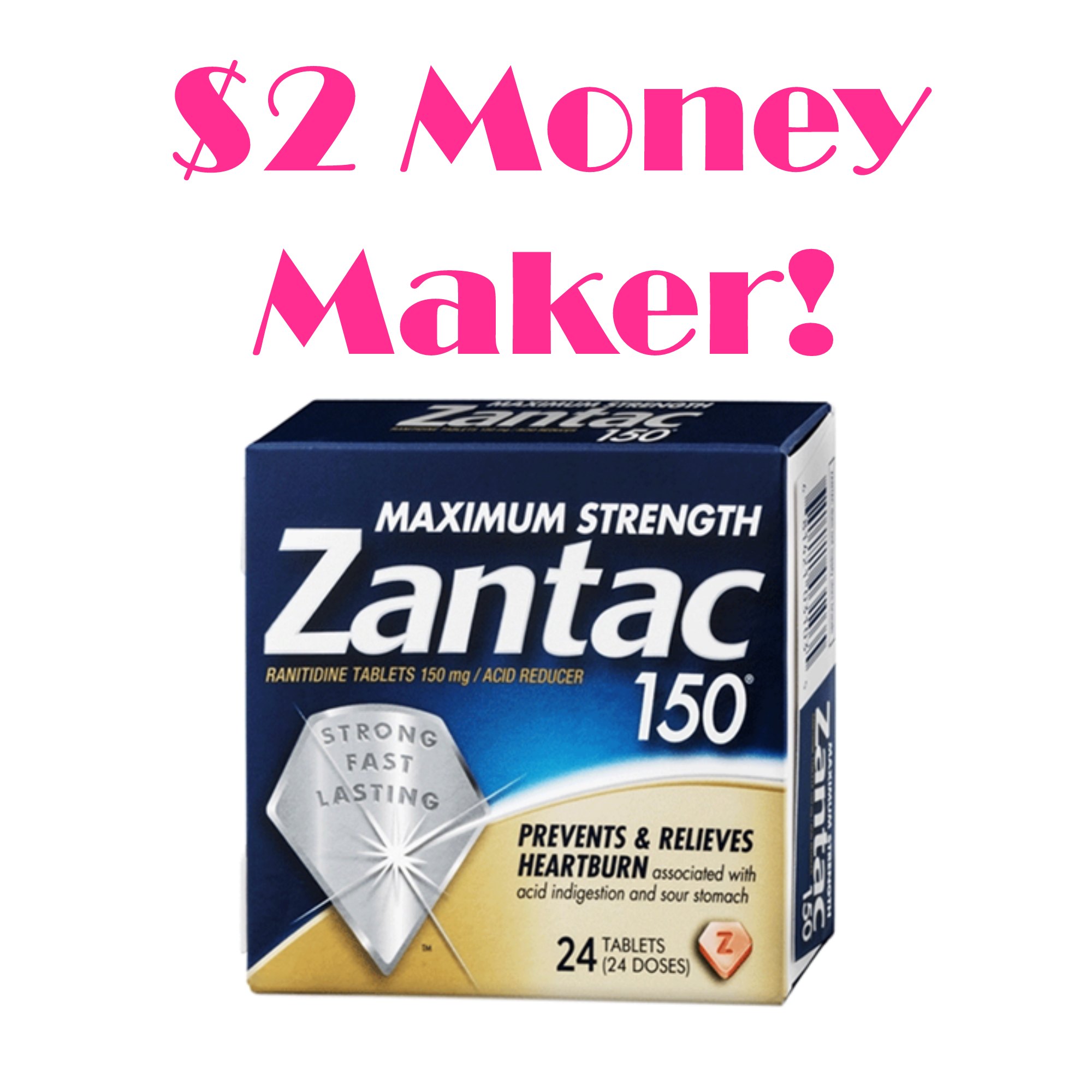 $2.00 Money Maker On Zantac At Rite Aid!