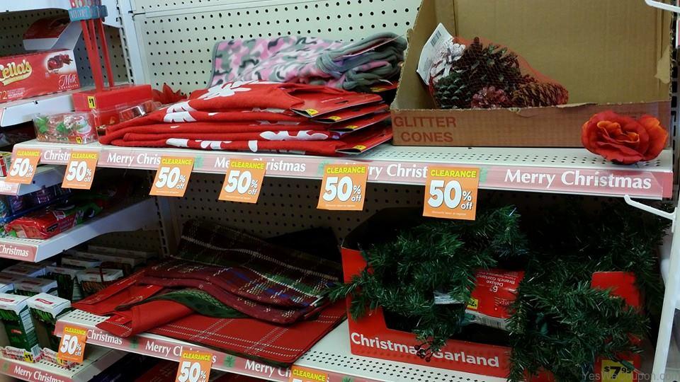 Dollar General Christmas ClearanceGift Bags, Boxes and Ornaments at 50