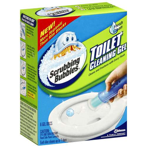 Scrubbing Bubbles Toilet Cleaning Gel on .25 at Target