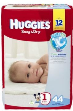 Huggies Snug & Dry Diapers only $0.99 (reg $10.99) at Walgreen’s, Today Only!