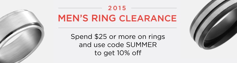 2015 Men’s Ring Clearance Sale, as Low as $3.99 Shipped!