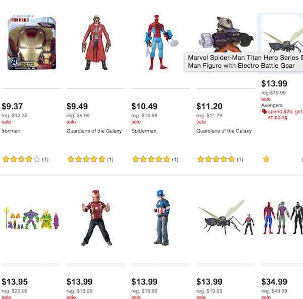 Get 30% Off Avenger's, Spiderman, and Other Marvel Toys At Target ...