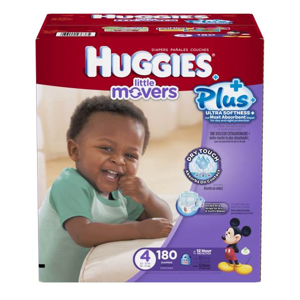 Huggies Little Movers Plus Diapers for a great value at Costco
