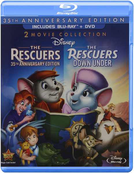 Amazon: The Rescuers: 35th Anniversary Edition Three-Disc Blu-ray/DVD ...