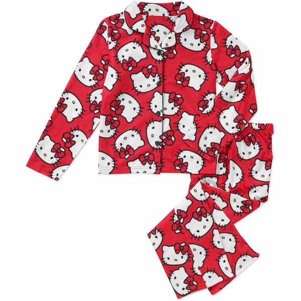 Walmart: Hello Kitty Girls' Sleepwear Set Only $4.00! Normally $11.87 ...