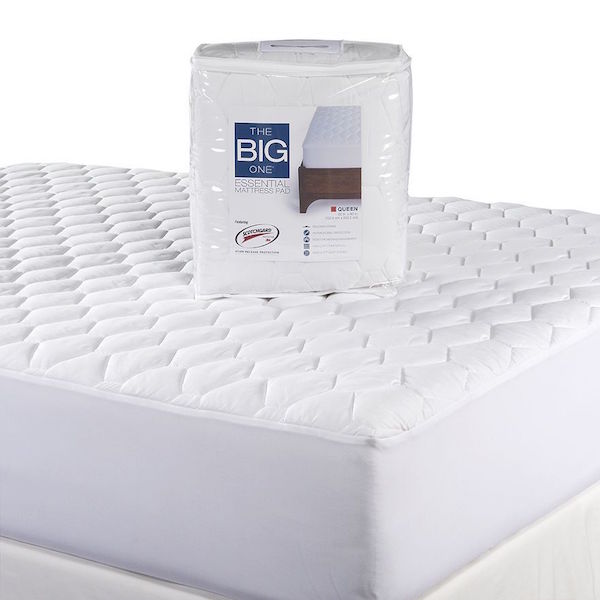 Today Only! The Big One Essential Mattress Pads As Low As 10.49