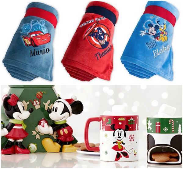 New! Score Personalized Disney Fleece Throws Only 13 + 25 Off Holiday Decor!