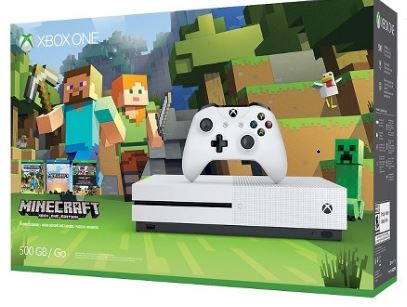 Xbox One S 500GB Minecraft Bundle Only $184.99 (Reg $300) Shipped!