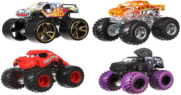 Amazon: Hot Wheels Monster Jam Tour Favorites For Only $9.99 