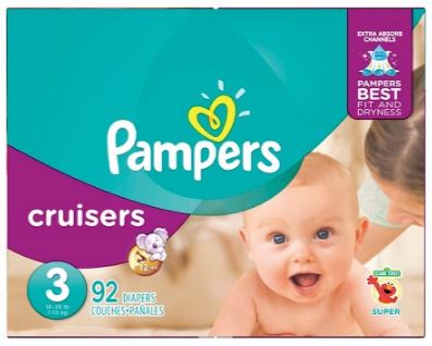 Pampers Super Pack Diapers Only $16.99 (reg $25) at Target