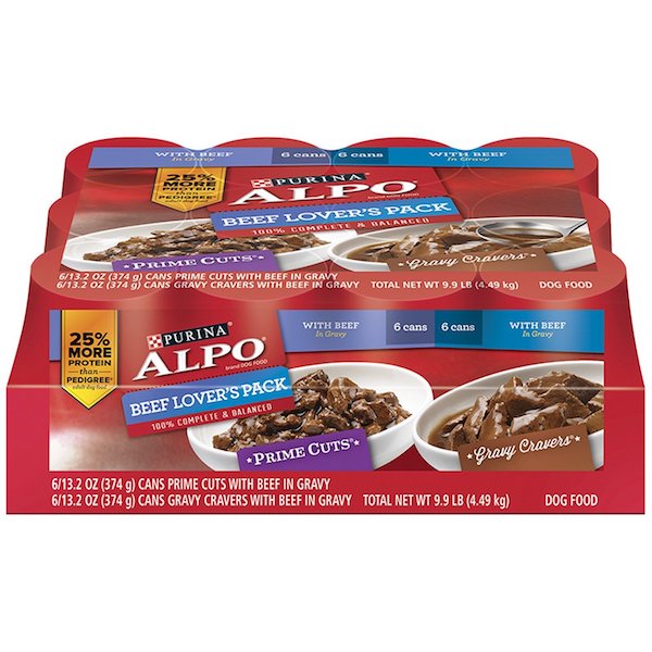 Amazon ALPO Prime Beef Lovers Dog Food Variety Pack Only 7.68