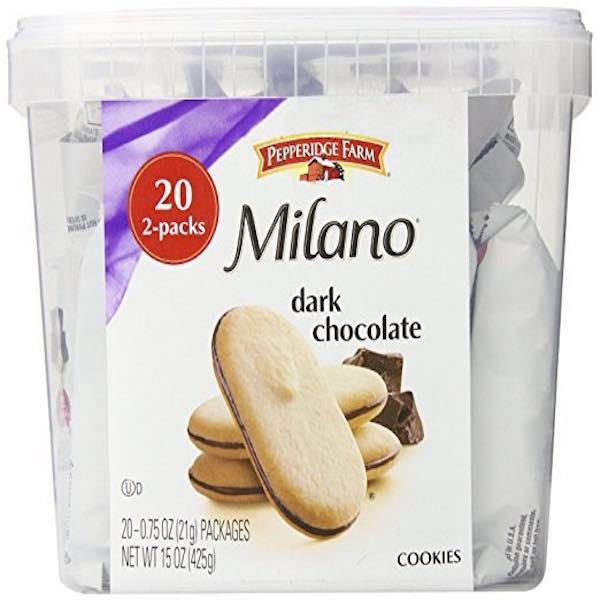 Amazon: Pepperidge Farm Milano Cookie Tub Just $7.29 Shipped ...